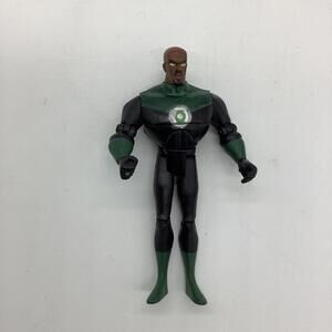 Vintage DC 2003 Justice League Green Lantern John Stewart 4.5" Action Figure